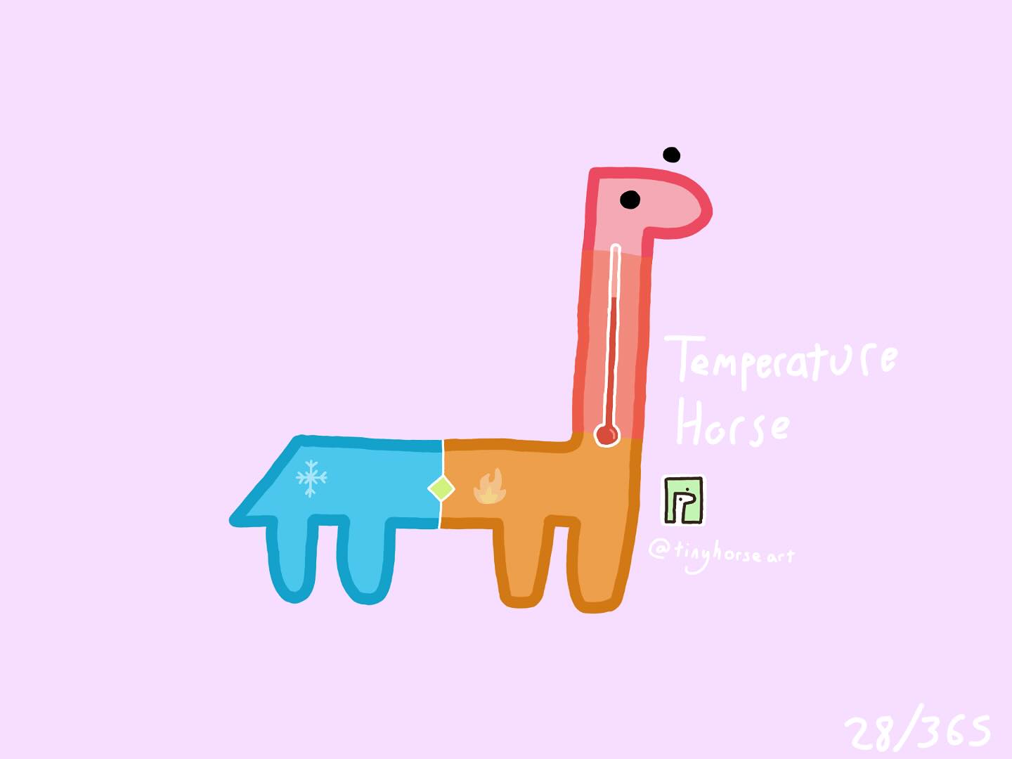 Temperature Horse