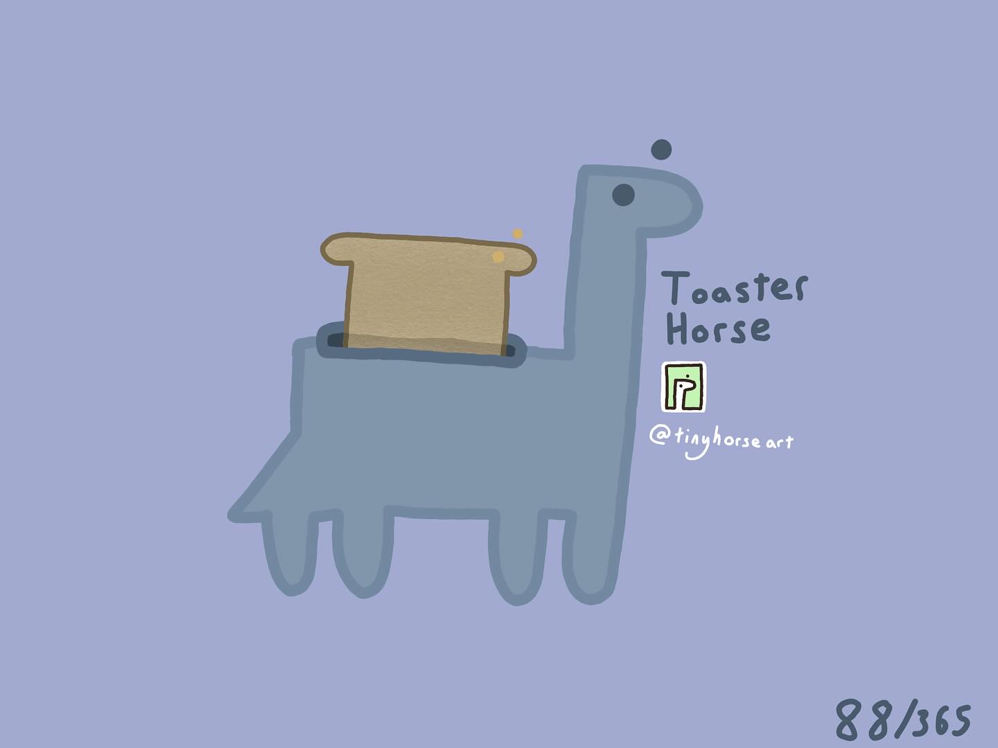 Toaster Horse
