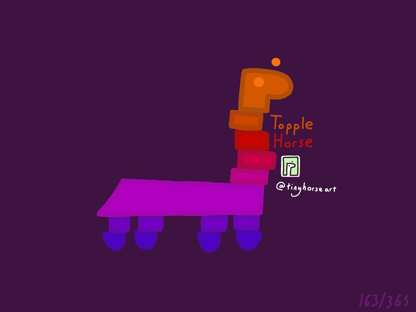 Topple Horse