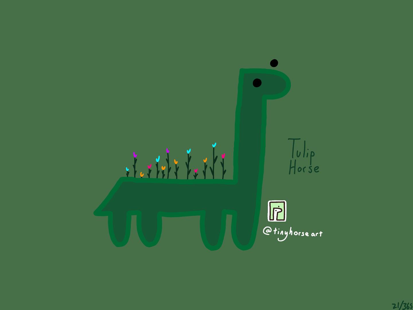 Tulip Horse