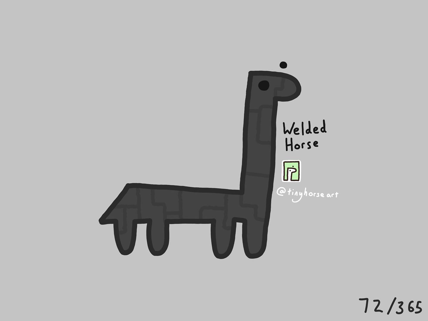 Welded Horse