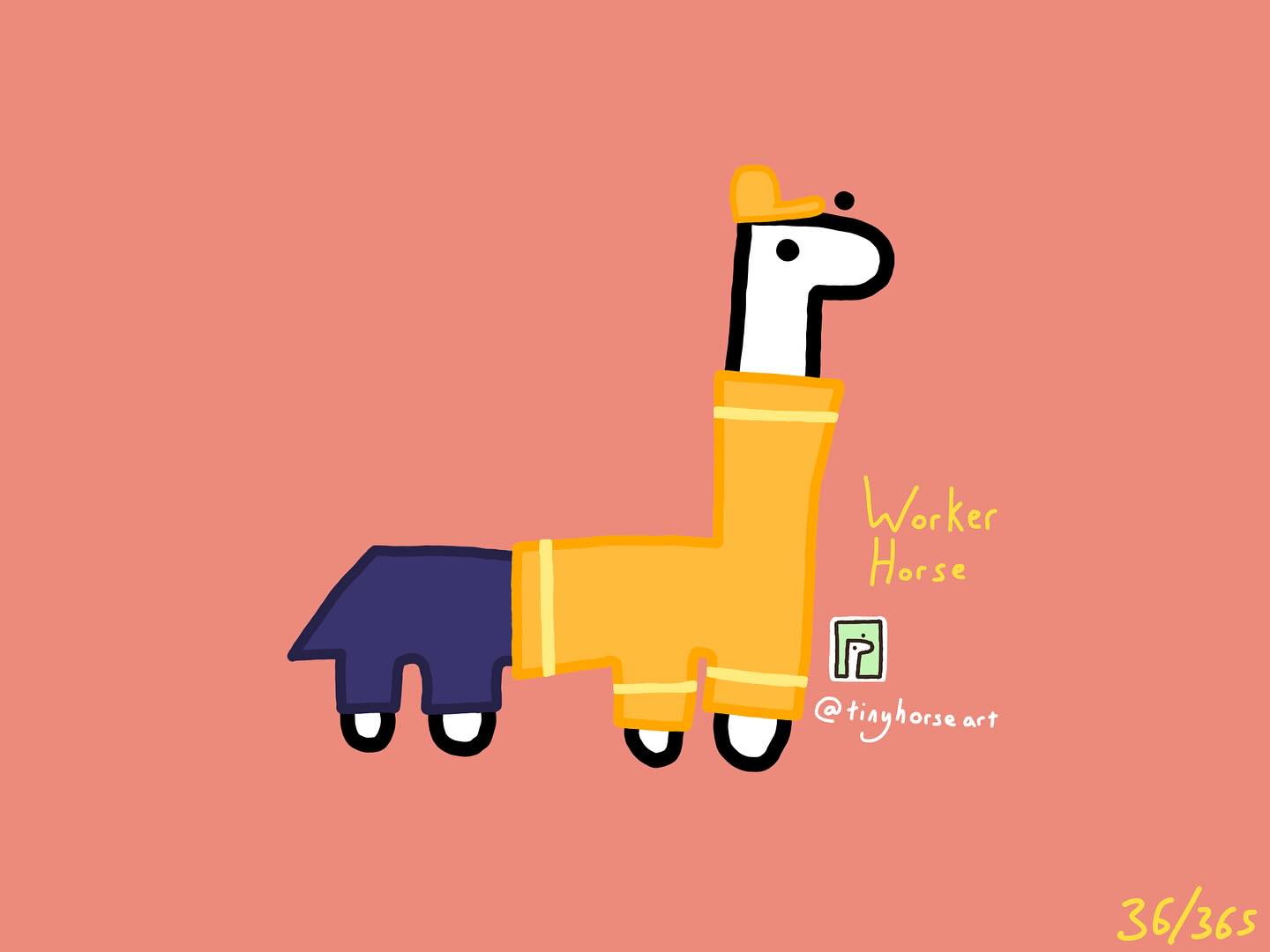 Worker Horse